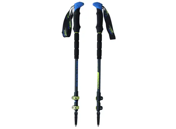 Viking Carbo lite kije trekkingowe Black/Lime/Blue