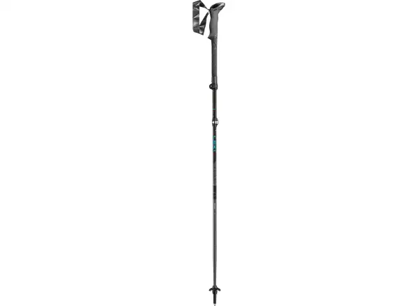 Leki Makalu FX kije trekkingowe Petrol/Black/Silver roz. 110-130 cm