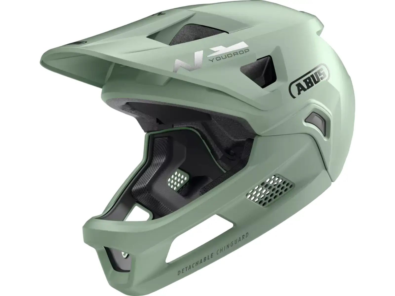 Abus YouDrop FF kask dziecięcy Mist Green