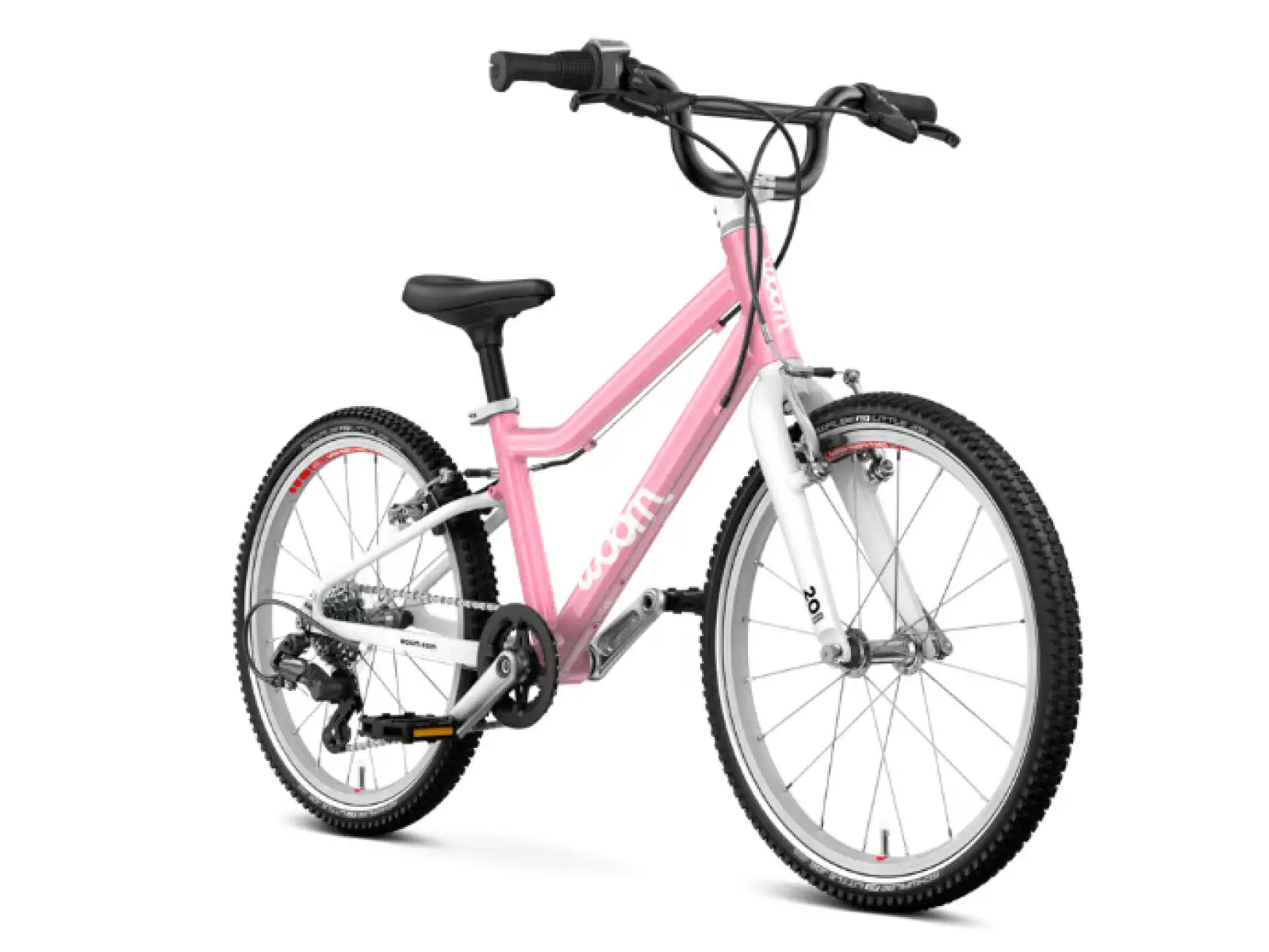 Woom Go 4 rower dziecięcy 20" Powder Pink