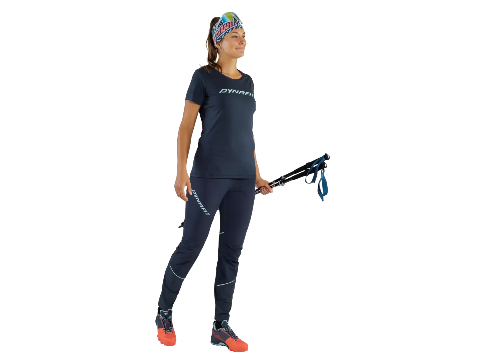 Dynafit Traverse 2 damska funkcyjna koszulka krotki rekaw Blueberry