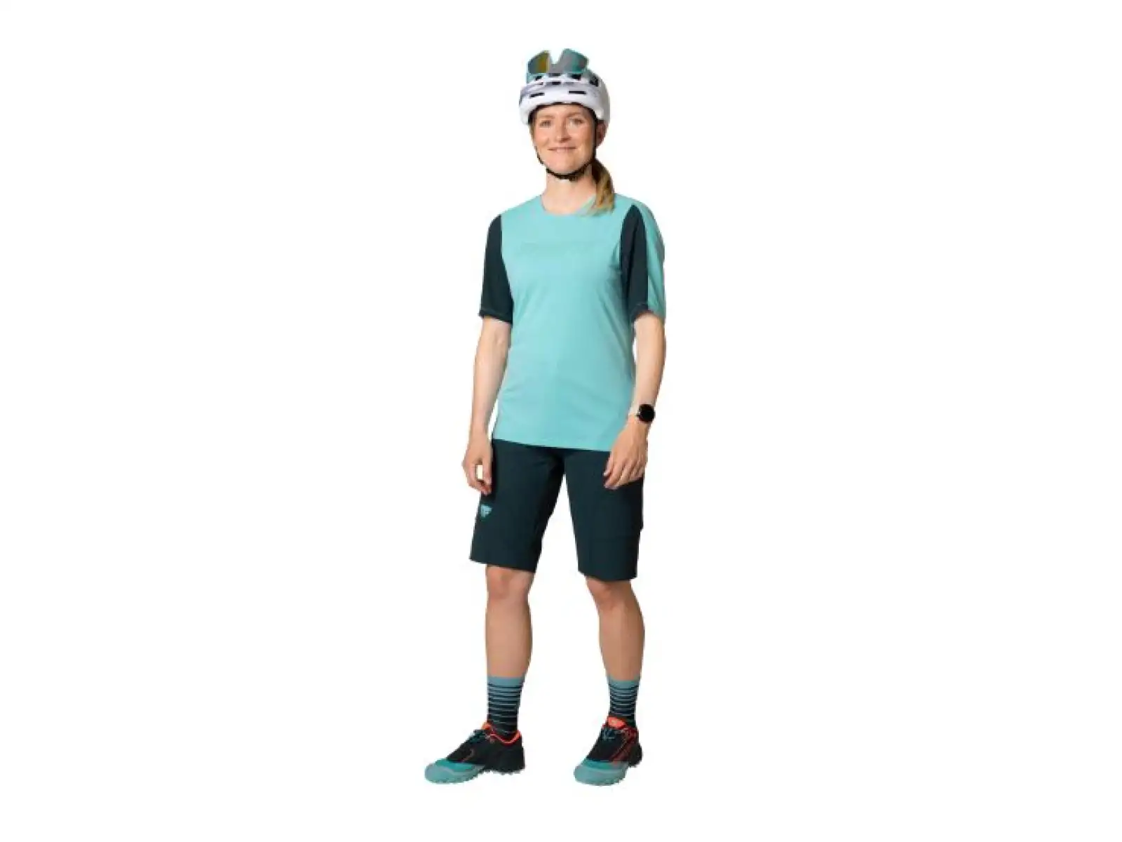 Dynafit Ride damski dres krótki rękaw Marine Blue/Blueberry