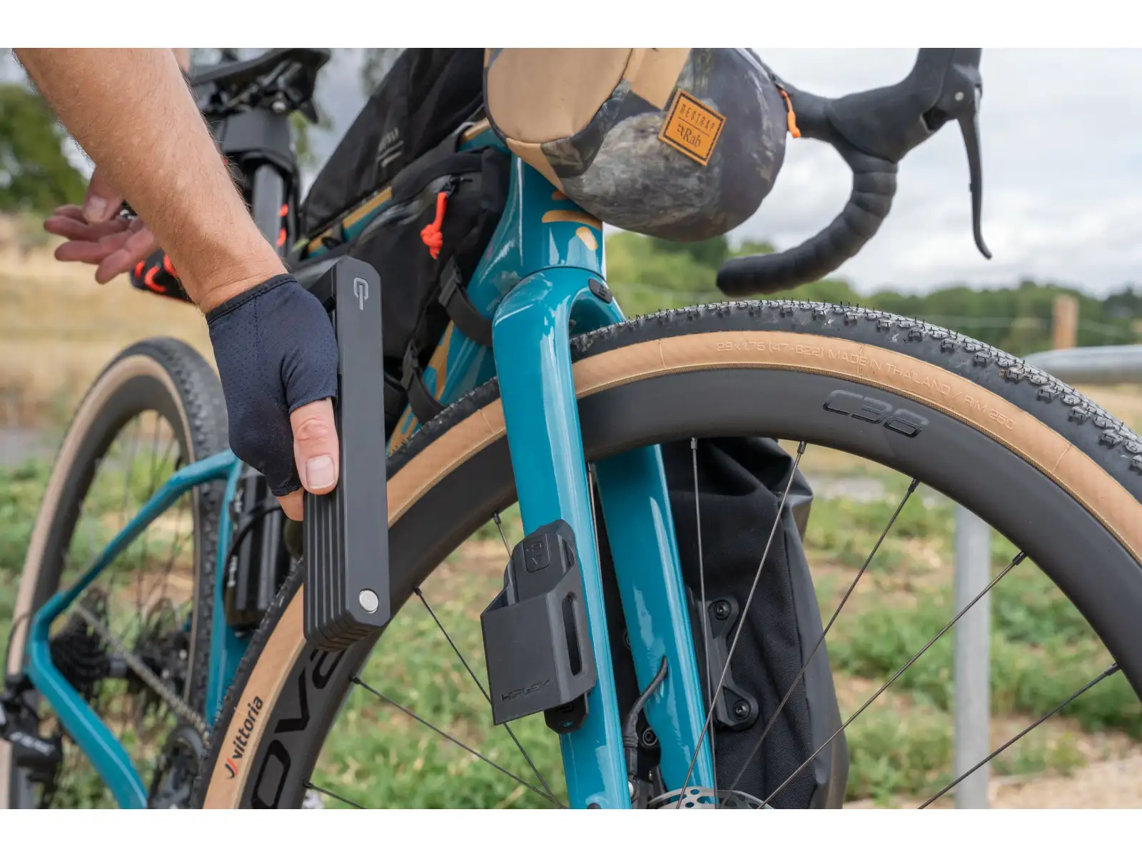 Hiplok zamek Switch 105cm czarny