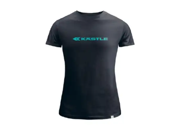 Kästle T-Shirt Logo Mint Women damska koszulka krotki rękaw Black