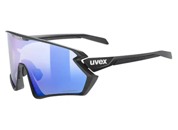 Uvex Sportstyle 231 2.0 Variomatic okulary rowerowe Black Mat/LTM. Blue