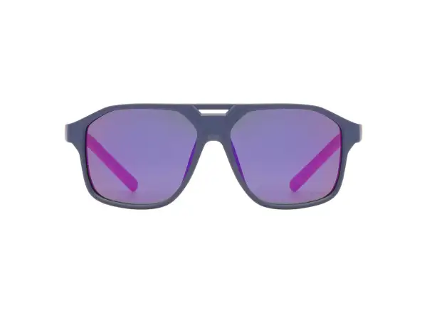 Uvex dziecięce sportowe okulary Cosmic Blue - Red Matt/Mir. Purple