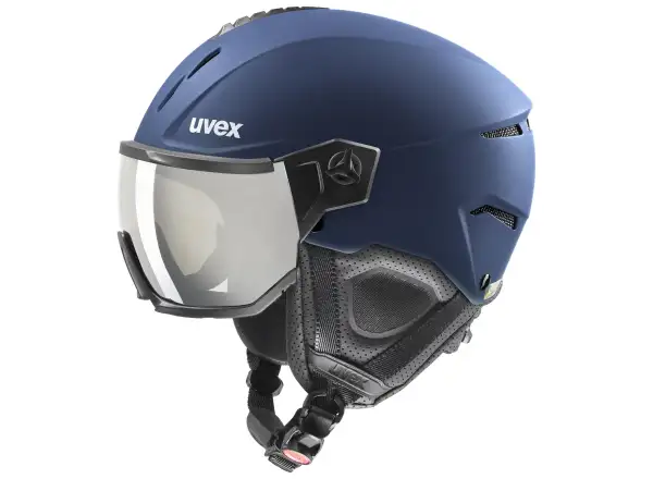 Uvex Instinct Visor kask narciarski navy