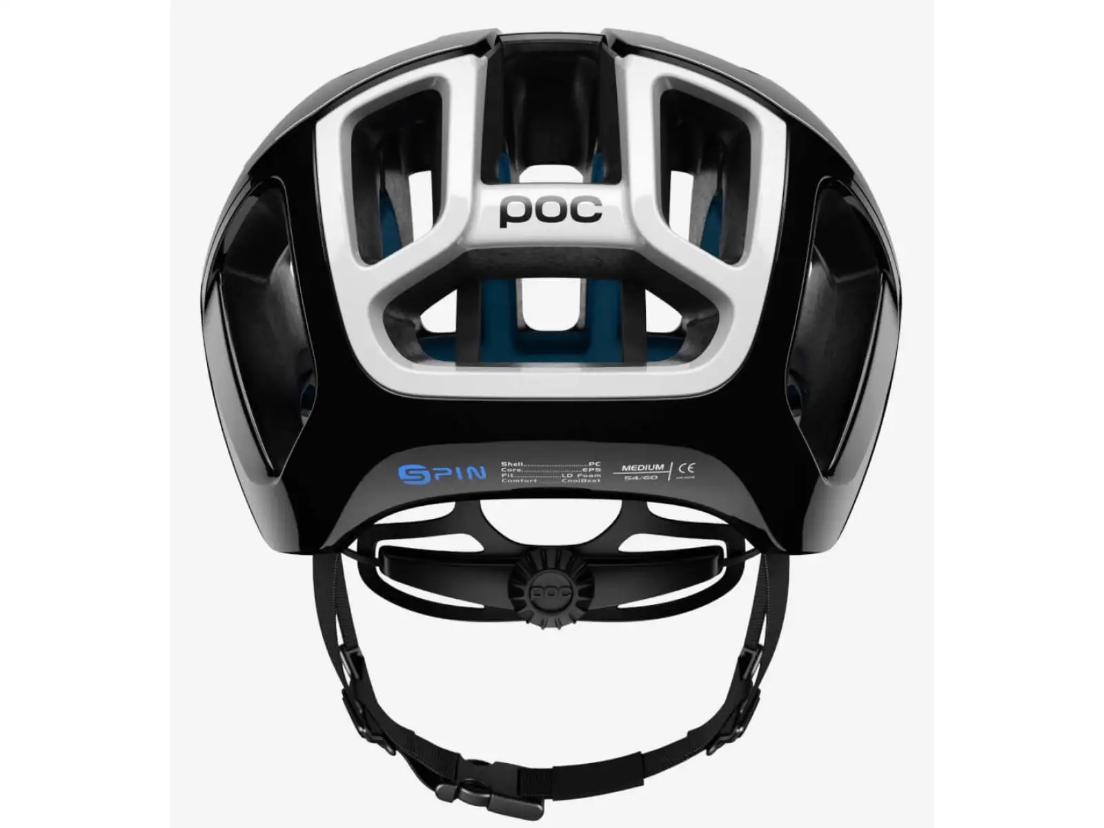 POC Ventral Spin Raceday kask rowerowy uranium black