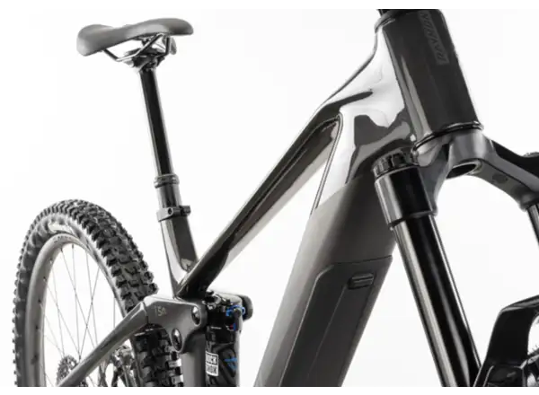 Raymon Airok Ultra celoodwieszony rower elektryczny Carbon Stealth/Iridescant