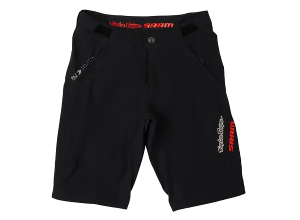 Troy Lee Designs x SRAM Skyline męskie spodenki bez wkładki Black