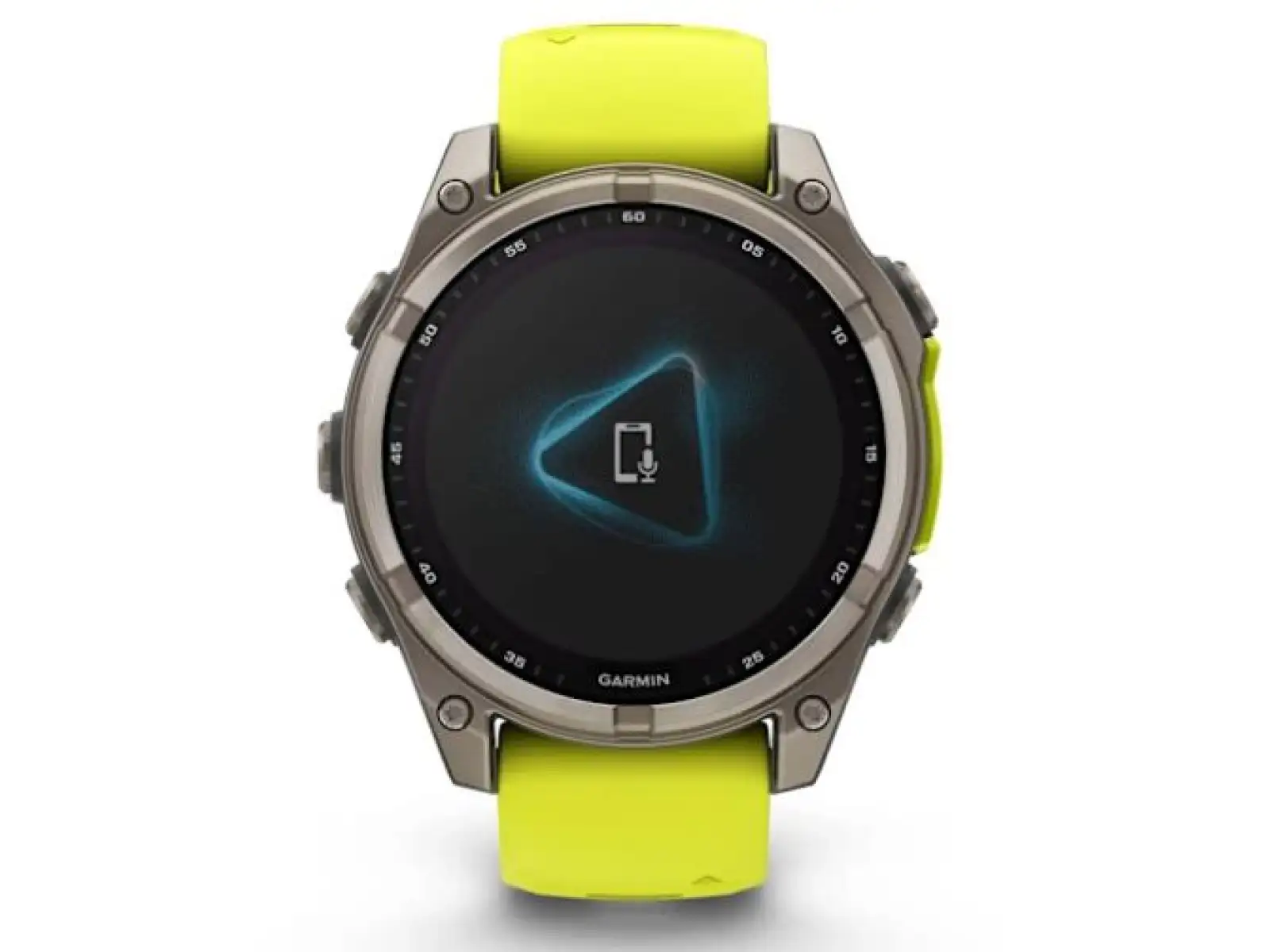 Garmin fenix 8 - 47 mm Solar Sapphire inteligentny zegarek Titanium Yellow/Graphite