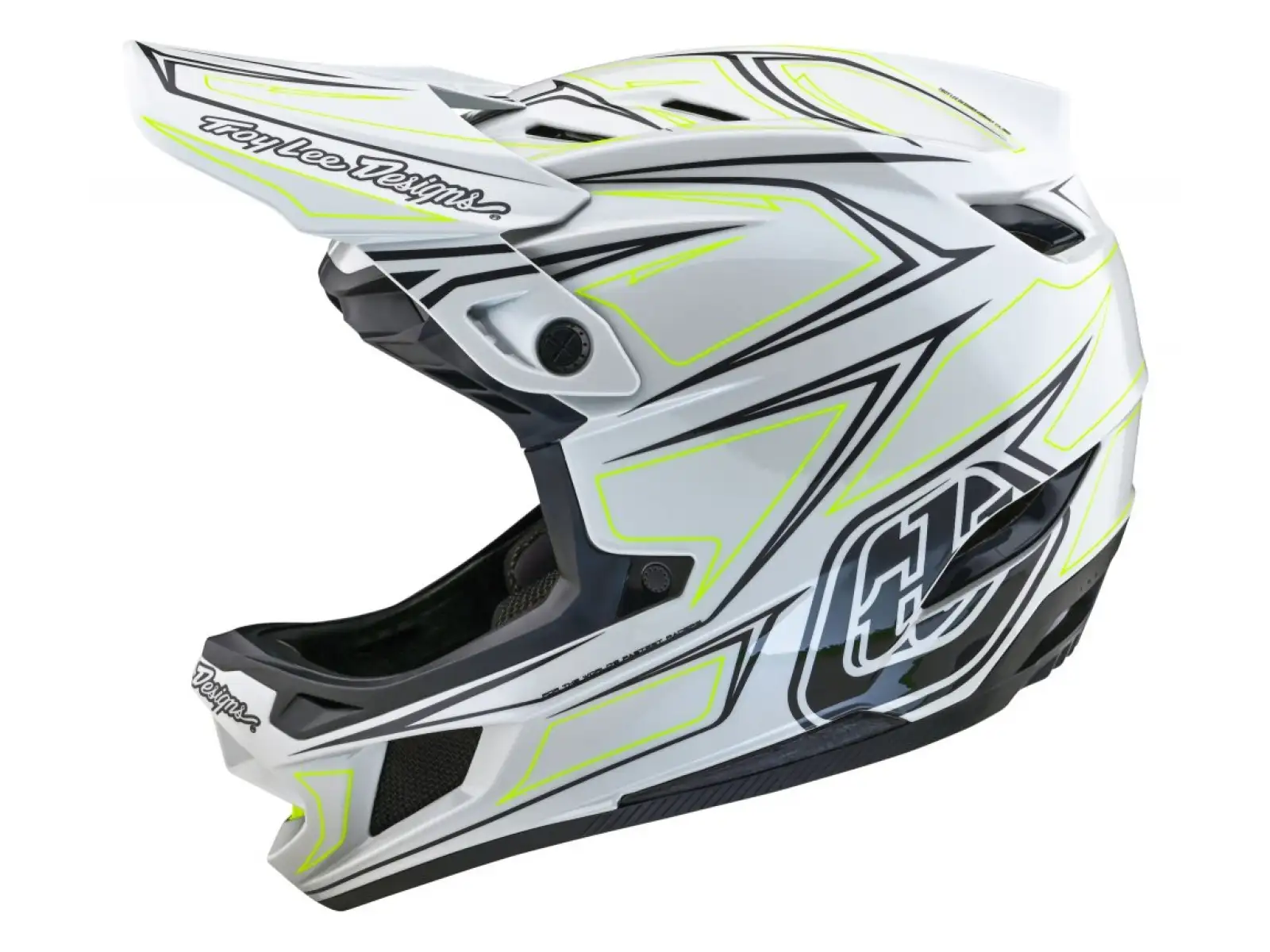 Troy Lee Designs D4 Composite MIPS Pinned kask Light Gray
