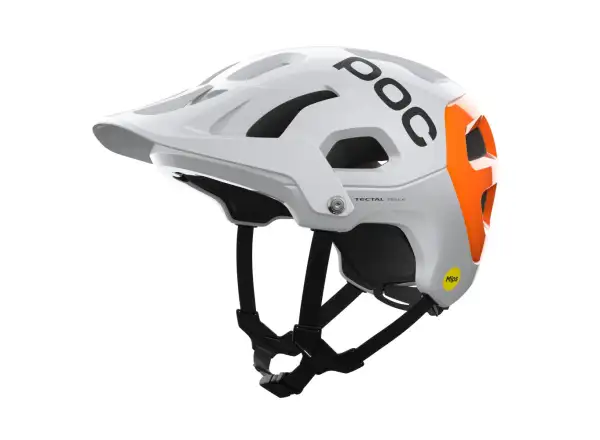 POC Tectal Race MIPS NFC kask Hydrogen White/Fluorescent Orange AVIP
