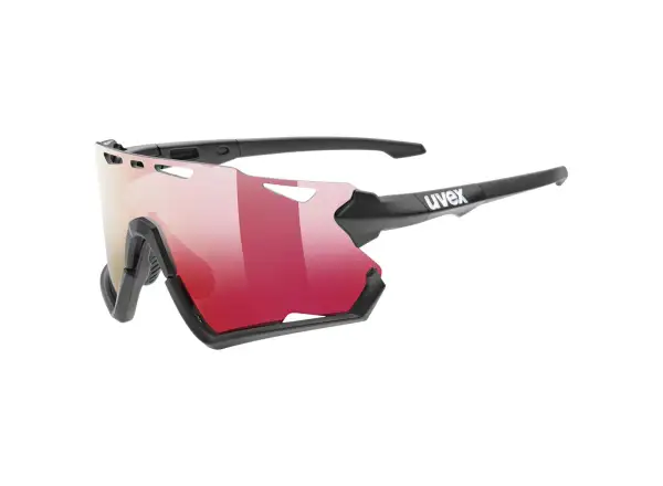 Uvex Sportstyle 228 set okulary Black Mat/Mirror Red Uni