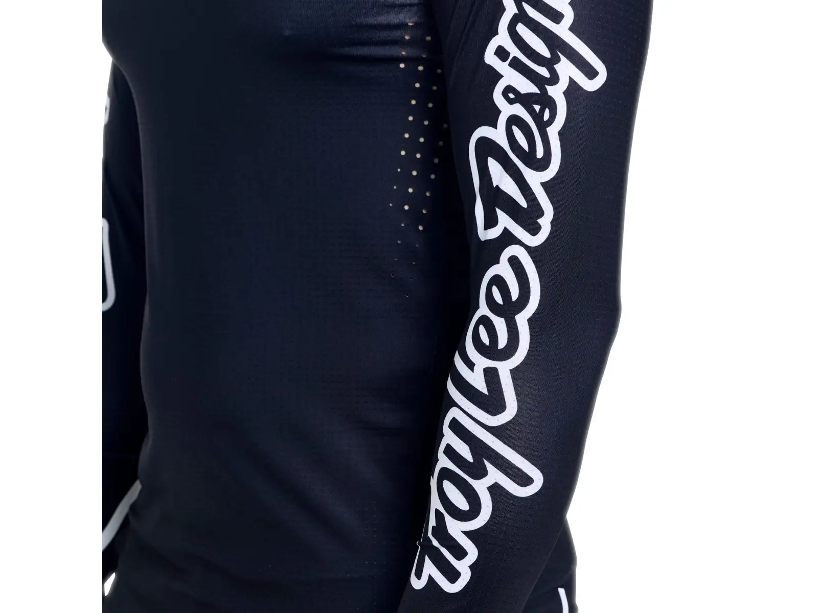 Troy Lee Designs Sprint Ultra męska koszulka z długim rękawem Mono Black
