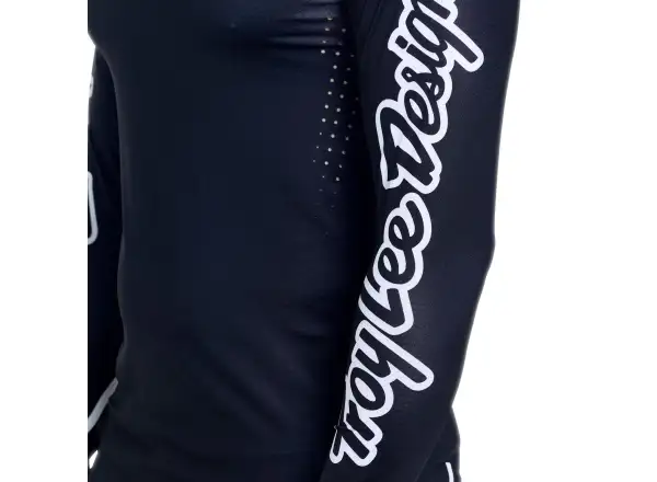Troy Lee Designs Sprint Ultra męska koszulka z długim rękawem Mono Black