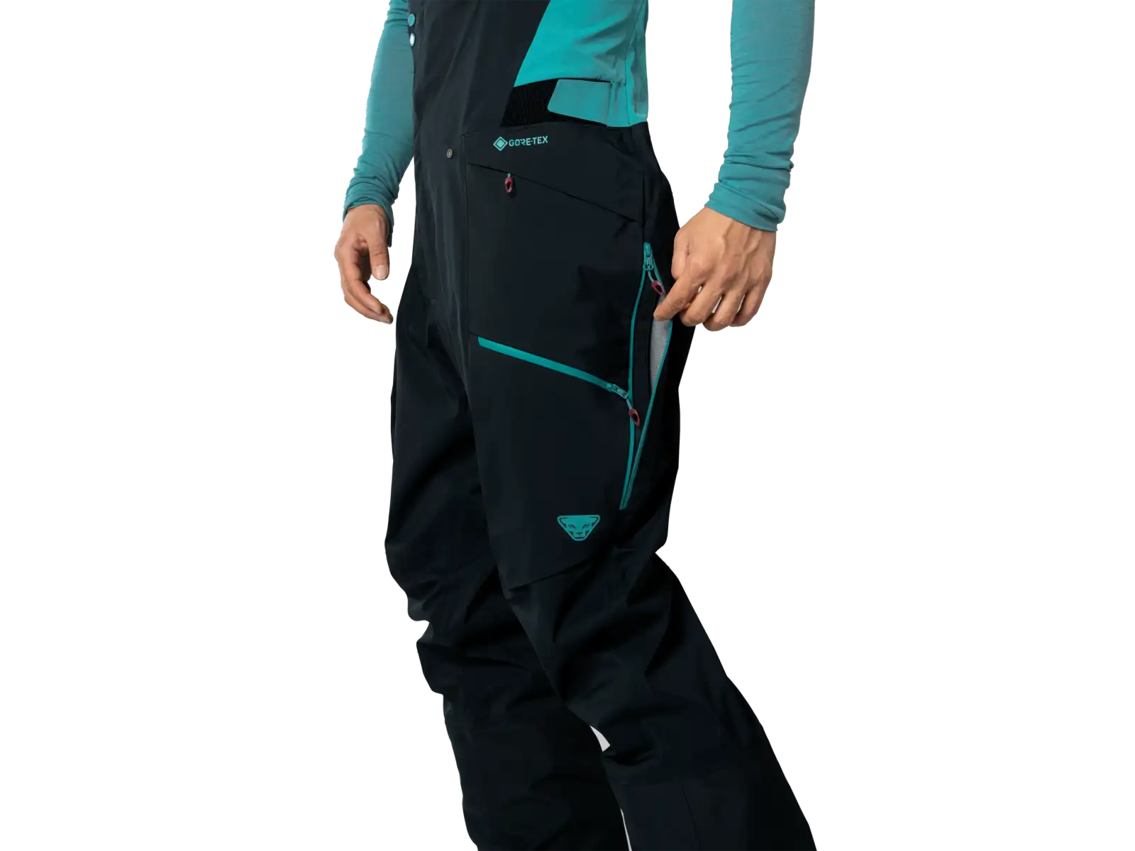 Dynafit Tigard Gore-Tex męskie zimowe spodnie Blueberry/Storm Blue
