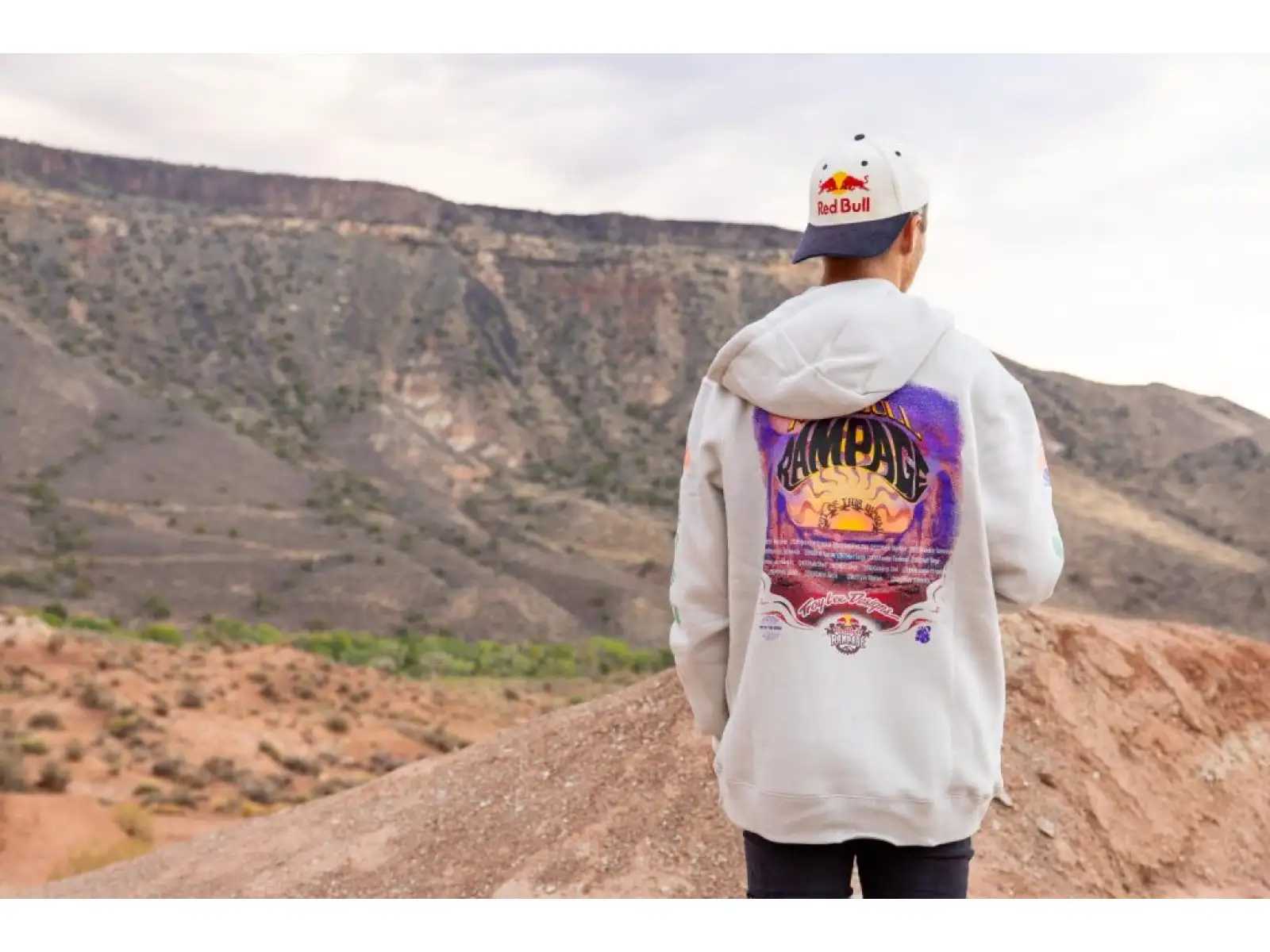 Troy Lee Designs x Red Bull Rampage Valley of Gods męska bluza Bone