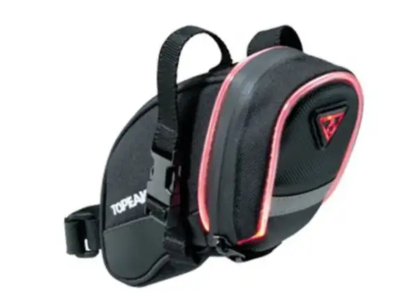Topeak Aero Wedge iGlow Small torba pod siodło z paskami