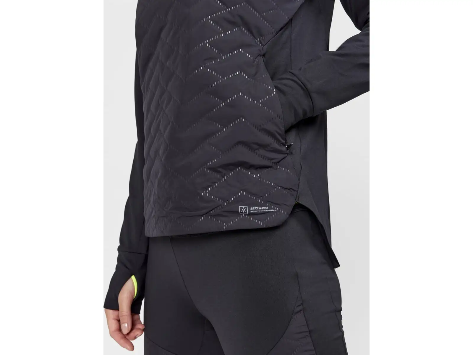 Craft ADV SubZ Sweater damska kurtka do biegania czarna