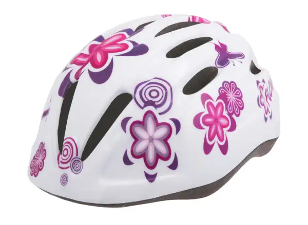 Etape Rebel dziecięcy kask biała/różowa