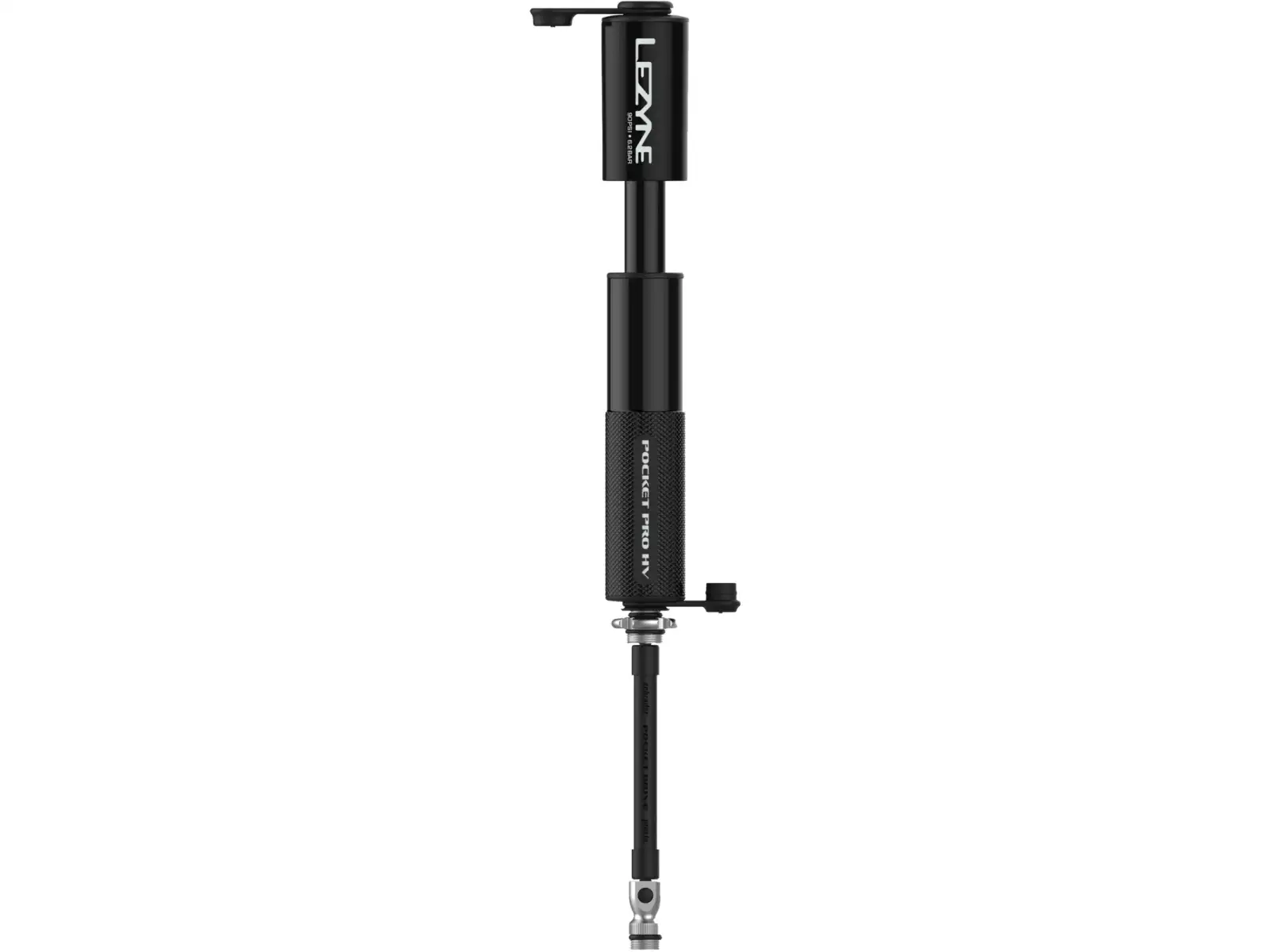 Lezyne Pocket Drive Pro HV pompka Black Matte/Black Gloss