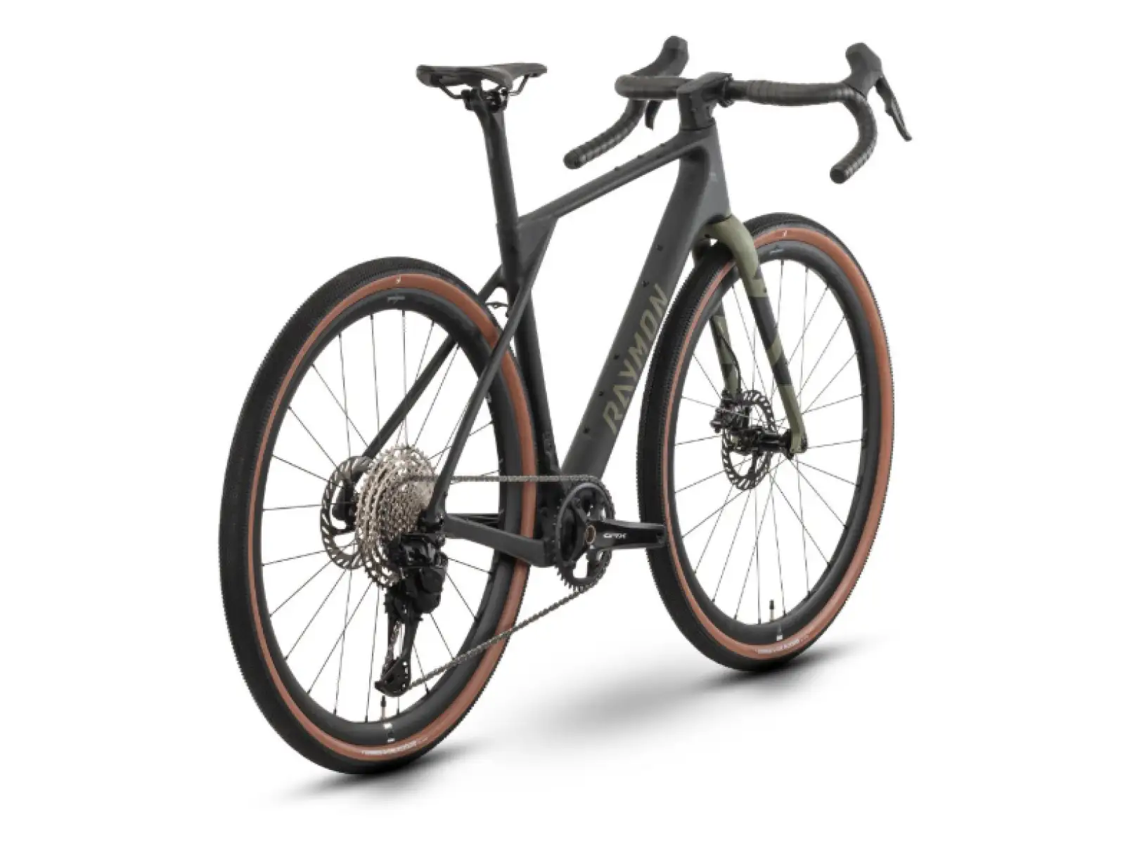 Raymon Soreno Ultra GRX Di2 gravele rower Carbon/Forest Green