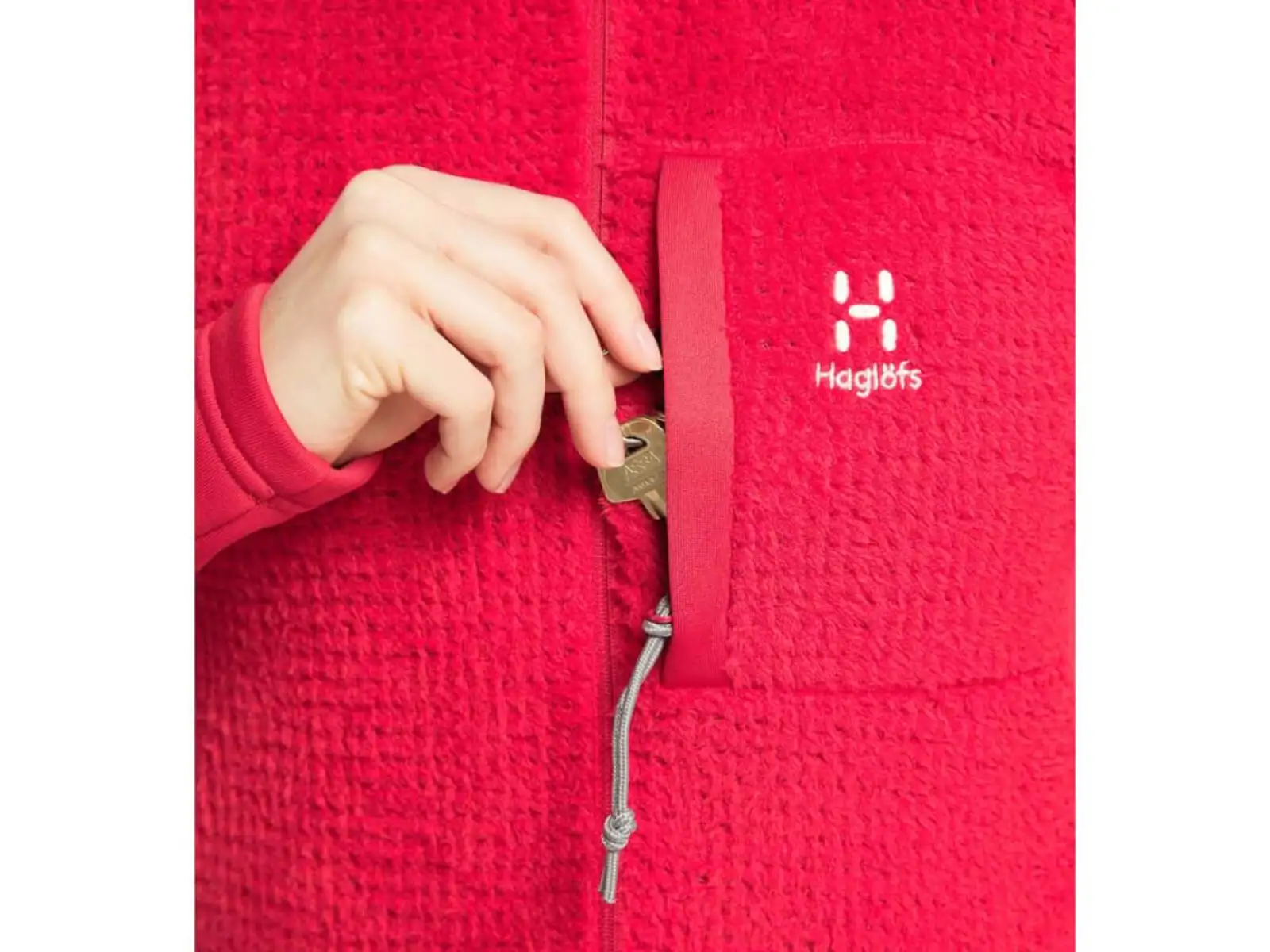 Haglöfs Touring Mid W damska bluza czerwona