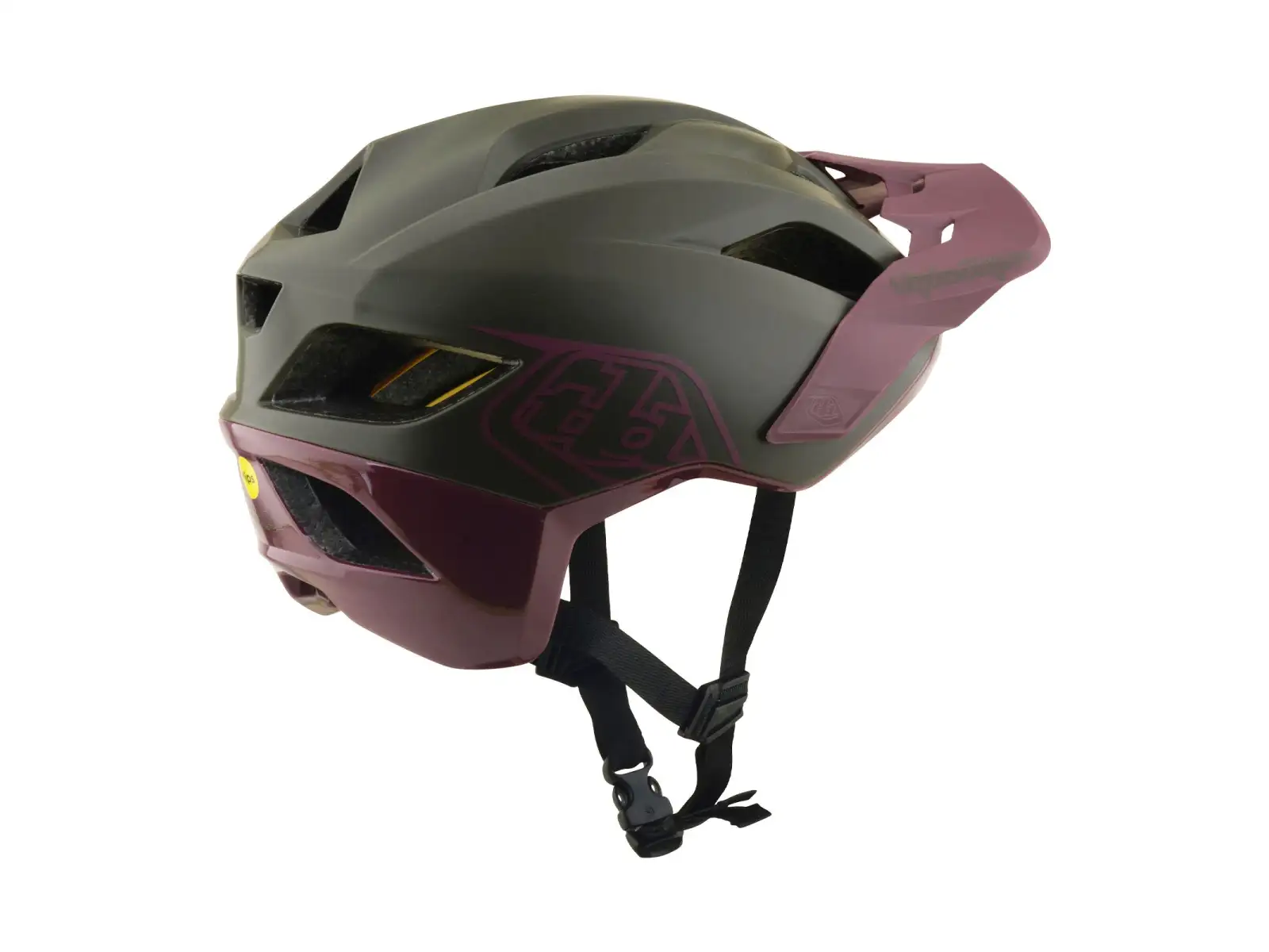 Troy Lee Designs Flowline MIPS kask Point Caper/Prune
