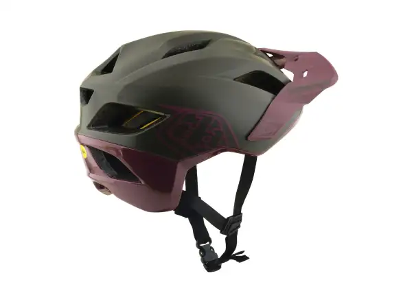 Troy Lee Designs Flowline MIPS kask Point Caper/Prune