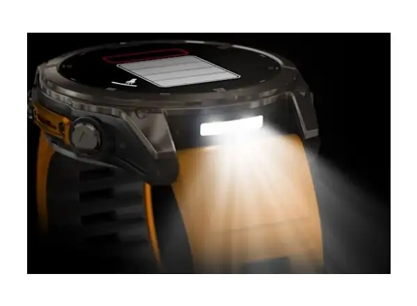 Garmin fenix 8 - 51 mm AMOLED Sapphire smartwatche Titanium Orange/Graphite