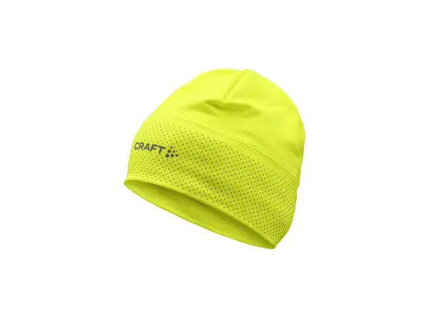 CRAFT Lumen Fleece 2 czapka żółta