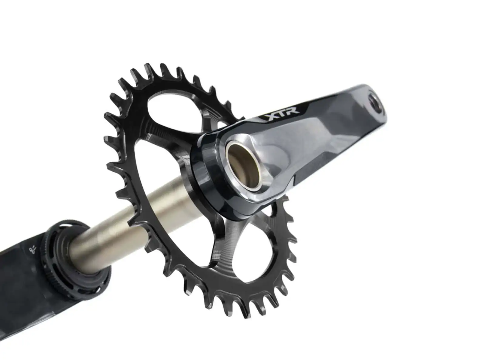 Garbaruk Oval MTB tarcza Shimano Silver 34z