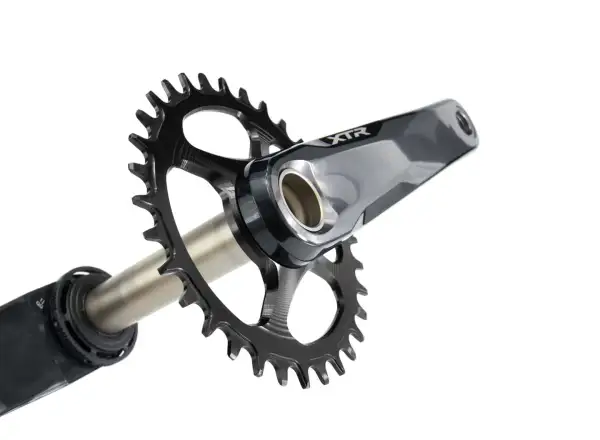 Garbaruk Oval MTB tarcza Shimano Silver 34z