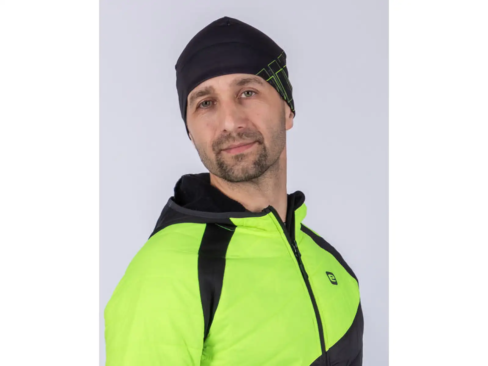 Etape Fizz czapka czarna/żółta fluo