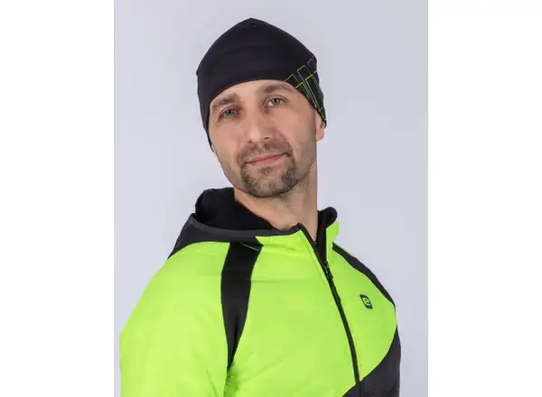 Etape Fizz czapka czarna/żółta fluo