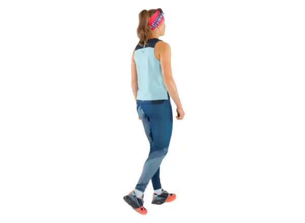 Dynafit Sky Crop Top damska koszulka bez rękawów Marine Blue