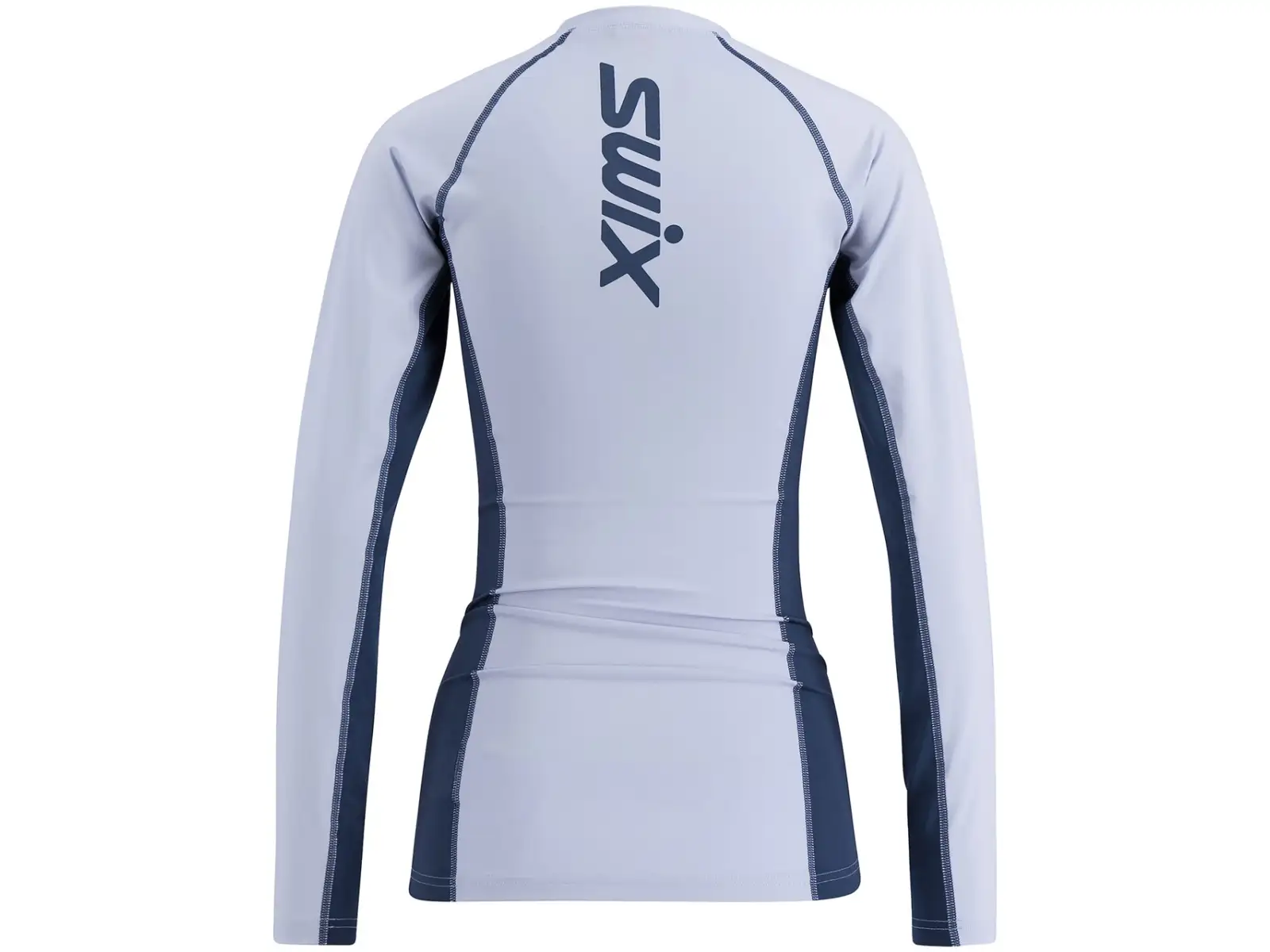 Swix RaceX Dry damska koszulka z długim rękawem Heather/Lake Blue
