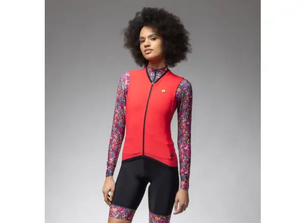 Alé PR-E Thermo 2.0 damska kamizelka rowerowa Watermelon