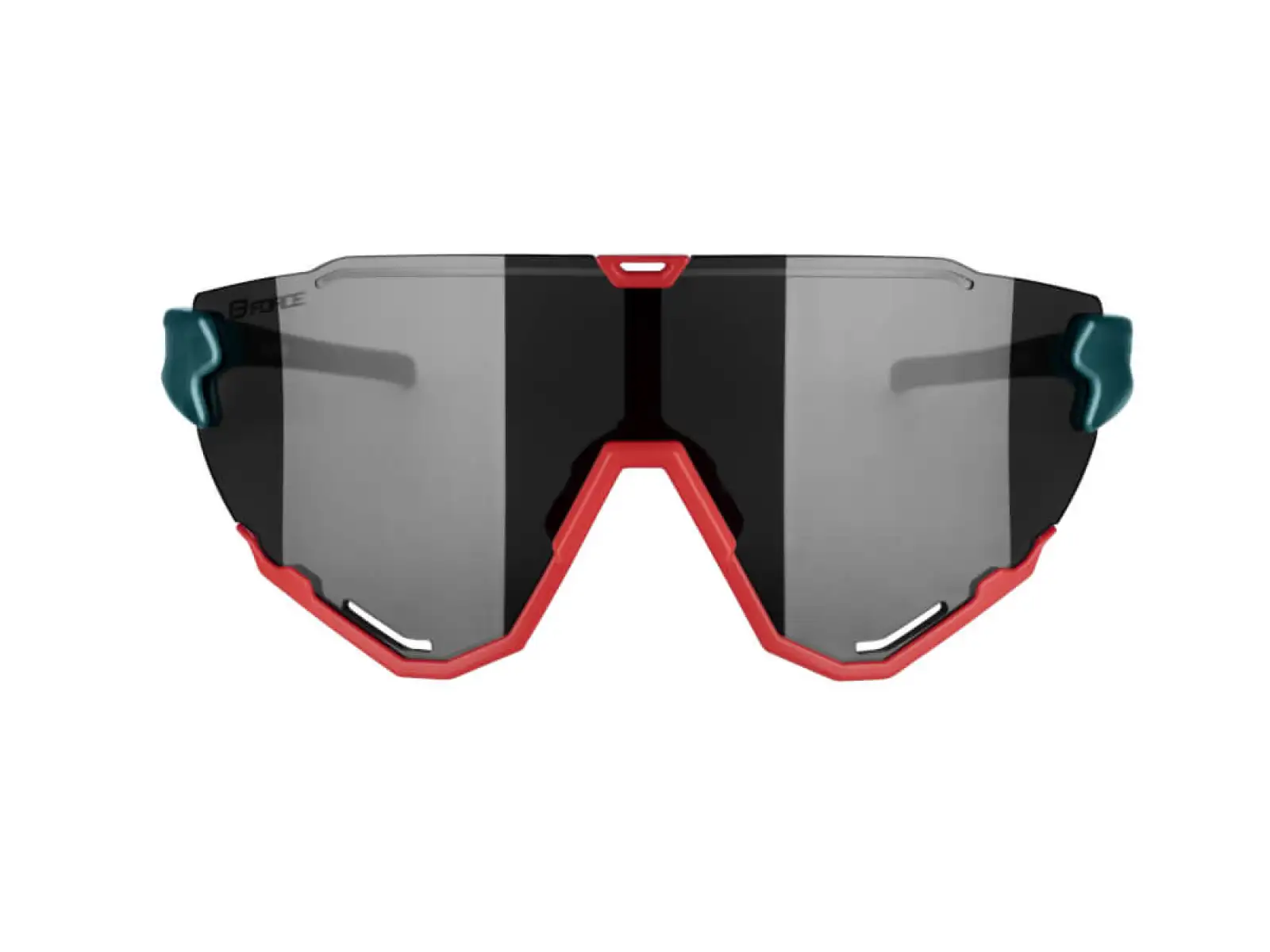 Force Creed okulary petrol/czerwony/czarny lustrzane szkła