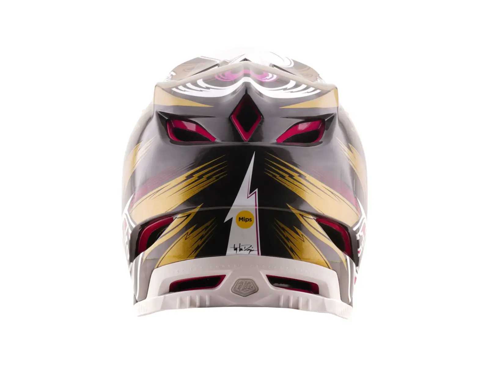 Troy Lee Designs D4 Carbon MIPS Cyclops kask Gold
