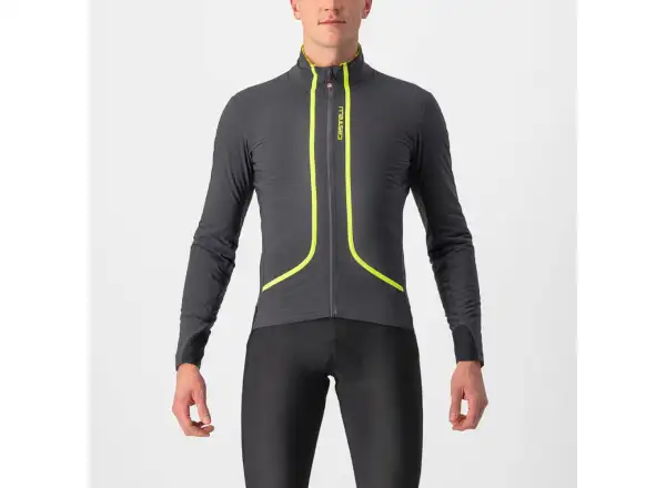 Castelli Flight Air męska kurtka gray/lime