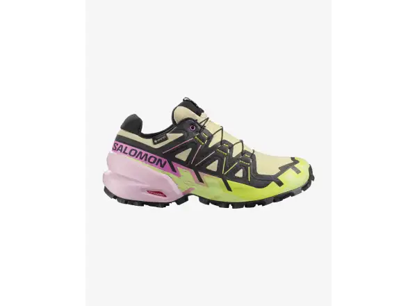 Salomon Speedcross6 GTX damskie buty do biegania Bog/Dawn Pink/Acid Lime