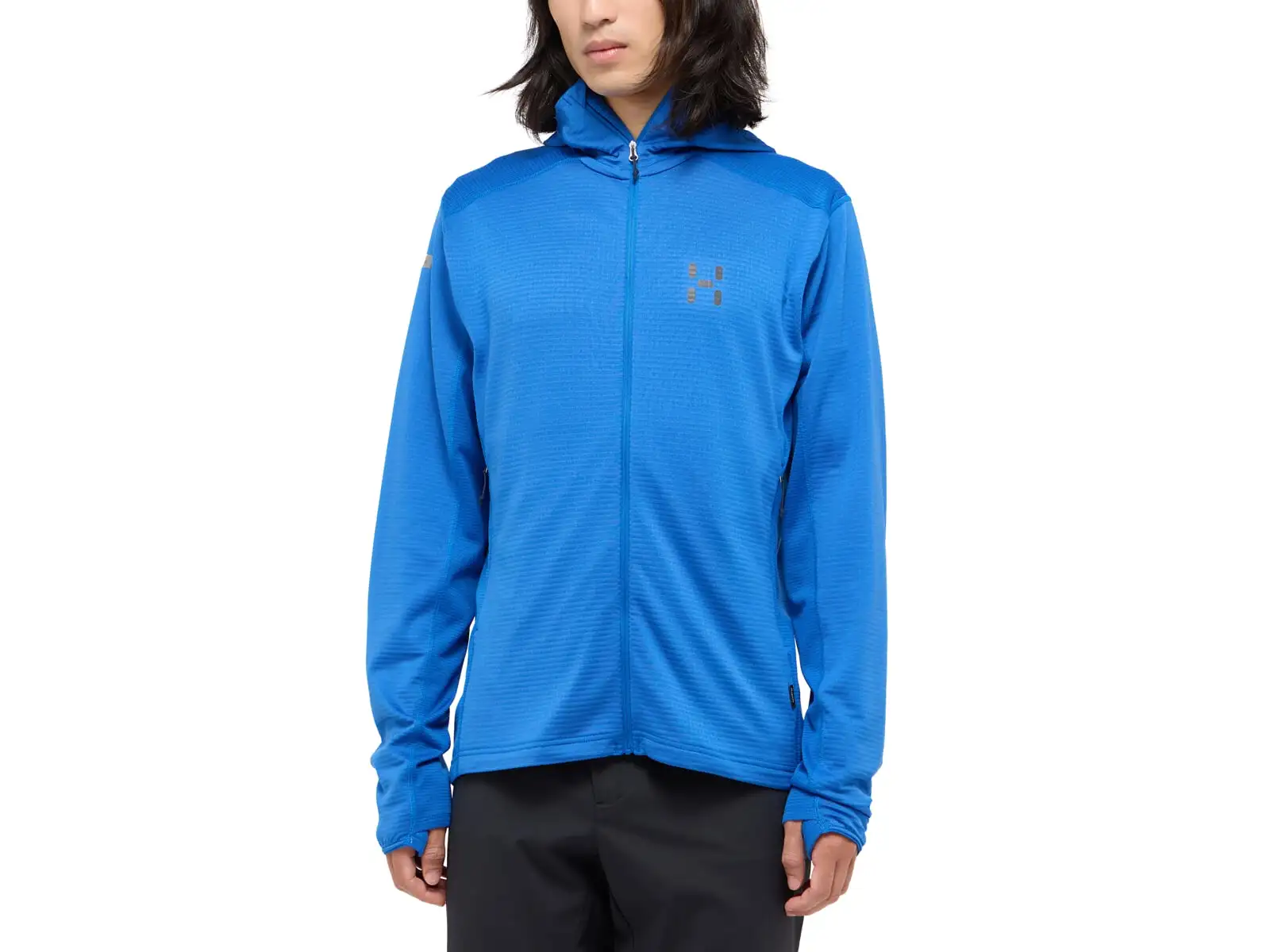 Haglöfs L.I.M Mid Multi Hood męska bluza z kapturem niebieska
