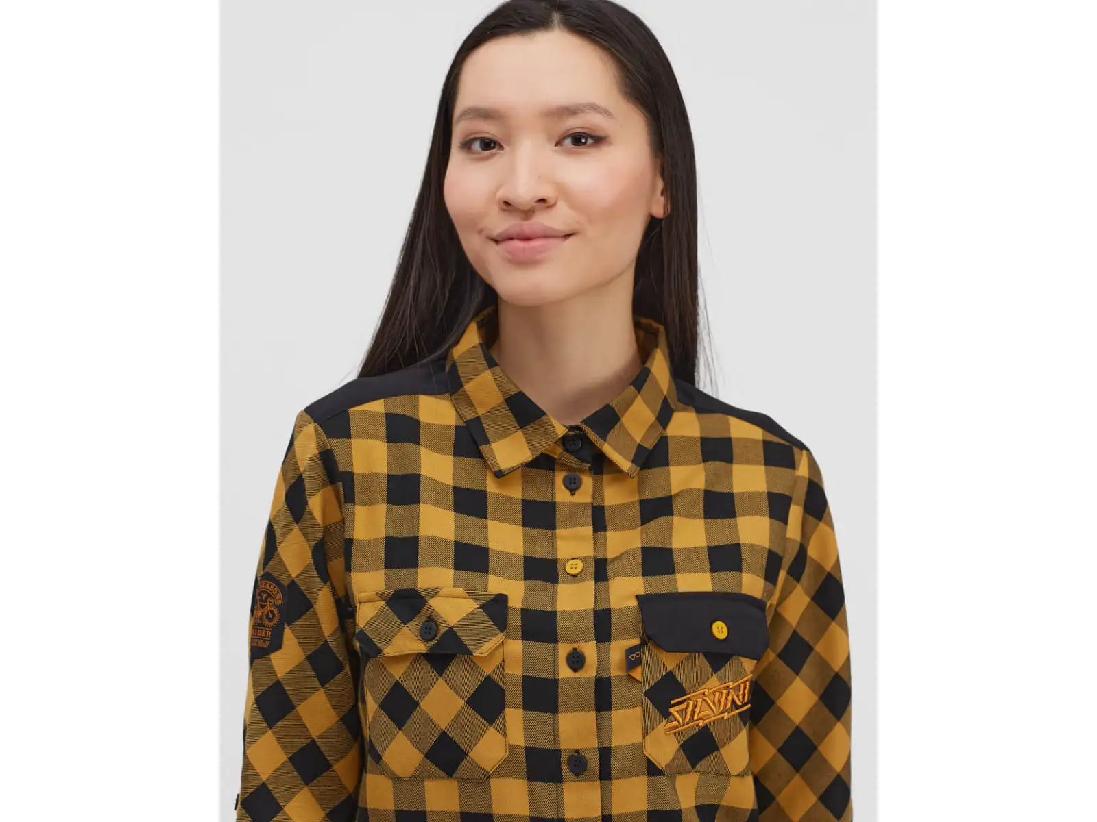Silvini Briona damska koszula Black/Yellow