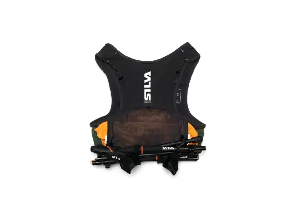Silva Strive Fly Green kamizelka do biegania ciemnozielona