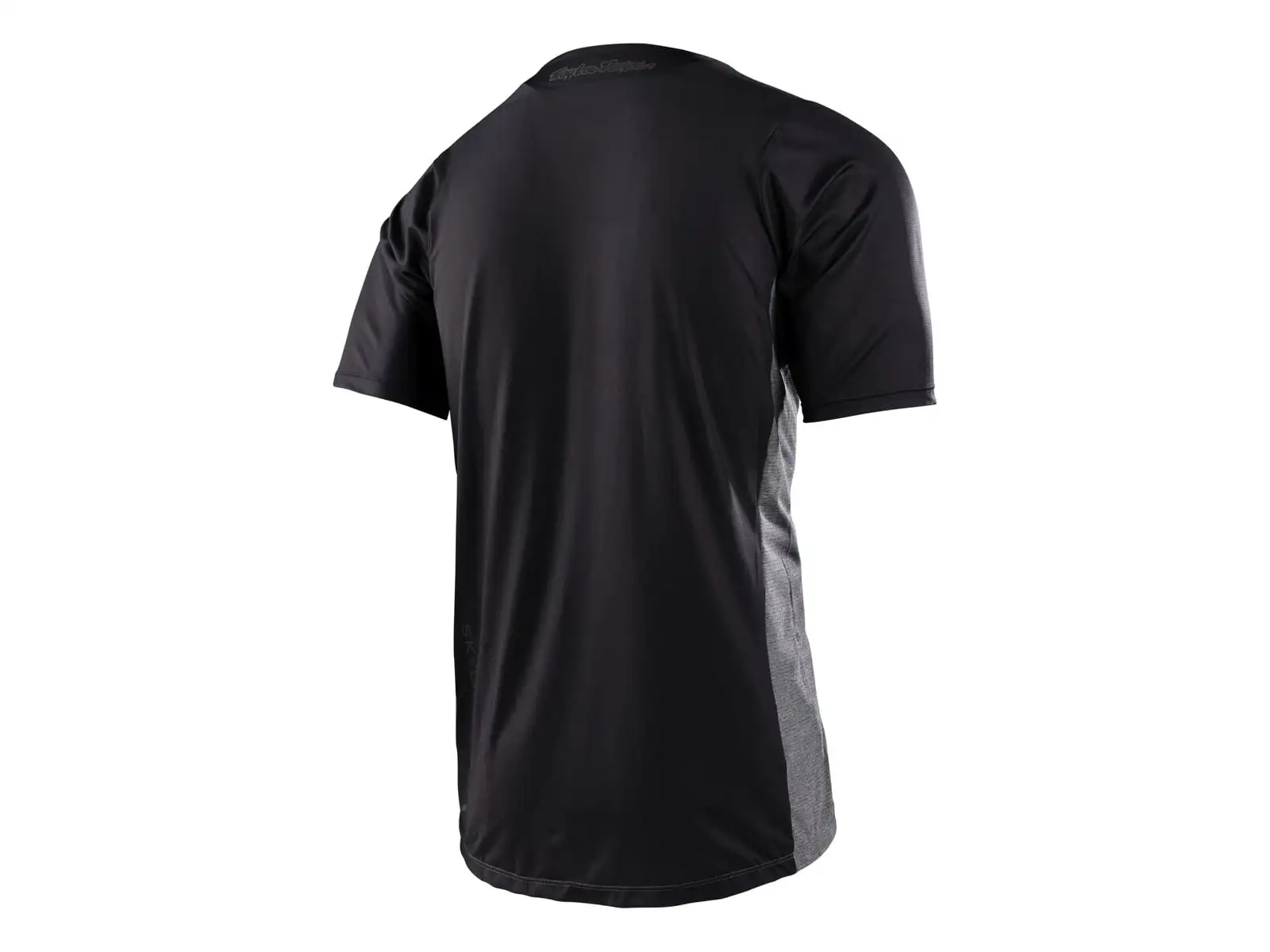 Troy Lee Designs Skyline Signature męska koszulka z krótkim rękawem Heather Gray/Black