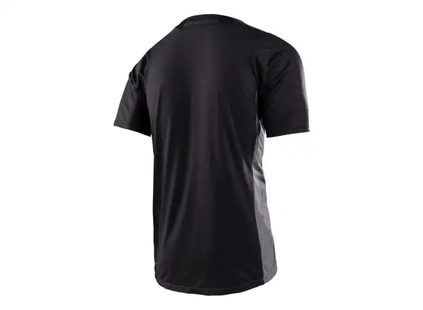 Troy Lee Designs Skyline Signature męska koszulka z krótkim rękawem Heather Gray/Black