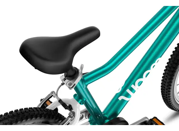 Woom GO 3 Automagic rower dziecięcy 16" Metallic Turquoise