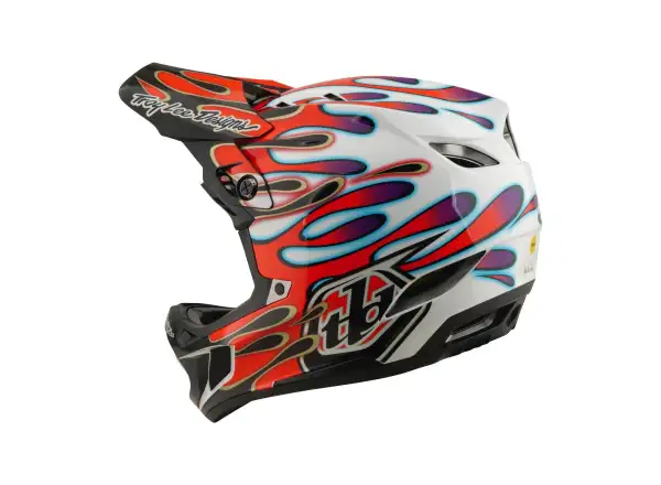 Troy Lee Desing D4 Composite Mips kask White/Red